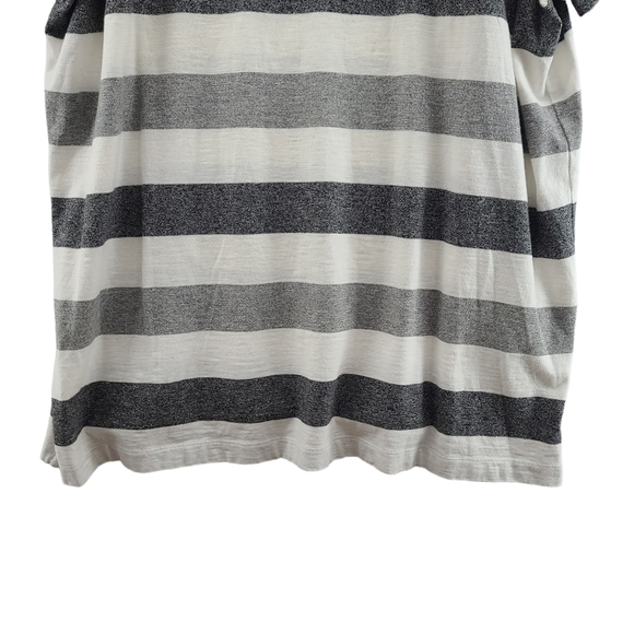 Banana Republic Luxury Touch Standard Fit Polo Shirt Gray Extra Large Men's - Picture 7 of 9